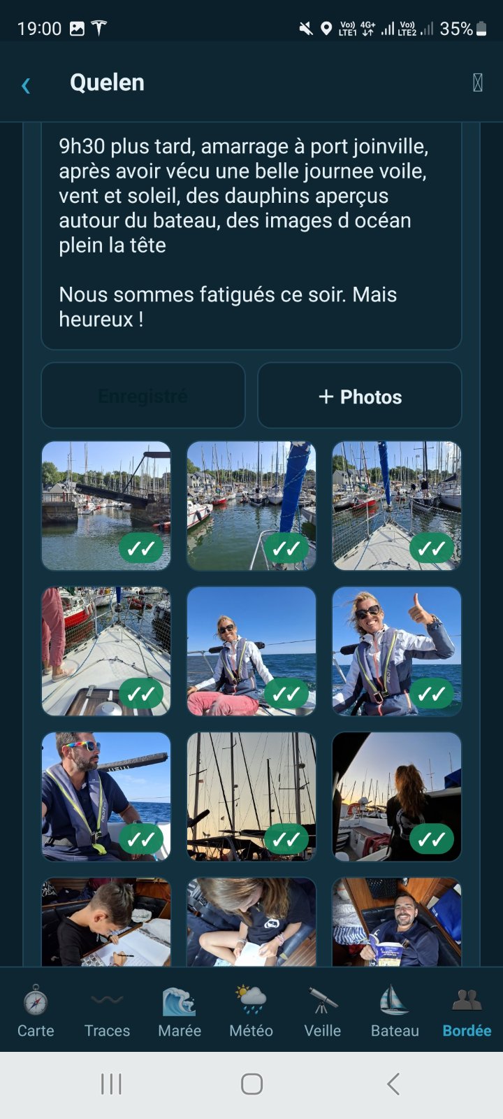 Carnet de bord partagé